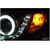 AUTOLAMP CCFL LED PROJECTOR HEAD LIGHTS SET KIA FORTE / KOUP 2009-12 MNR